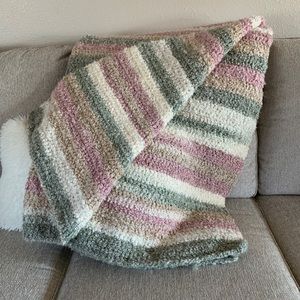 Crocheted blanket